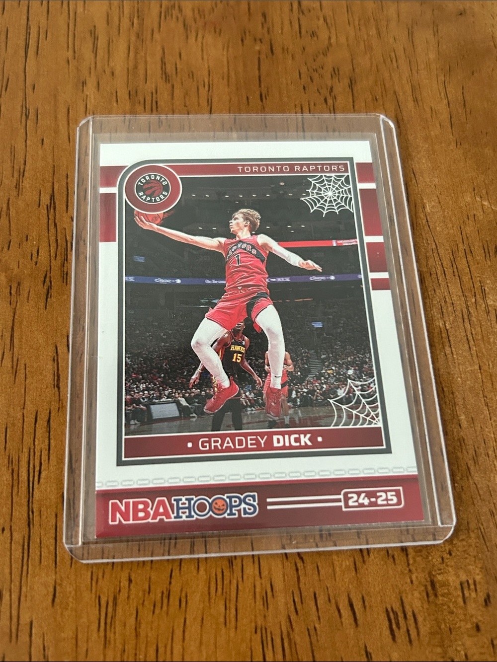 Panini NBA Hoops Toronto Raptors Basketball Card - Gradey Dick